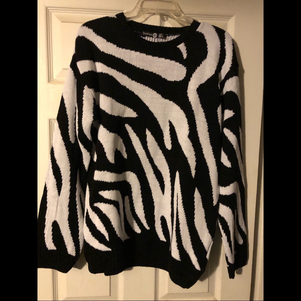 Animal Print Sweater